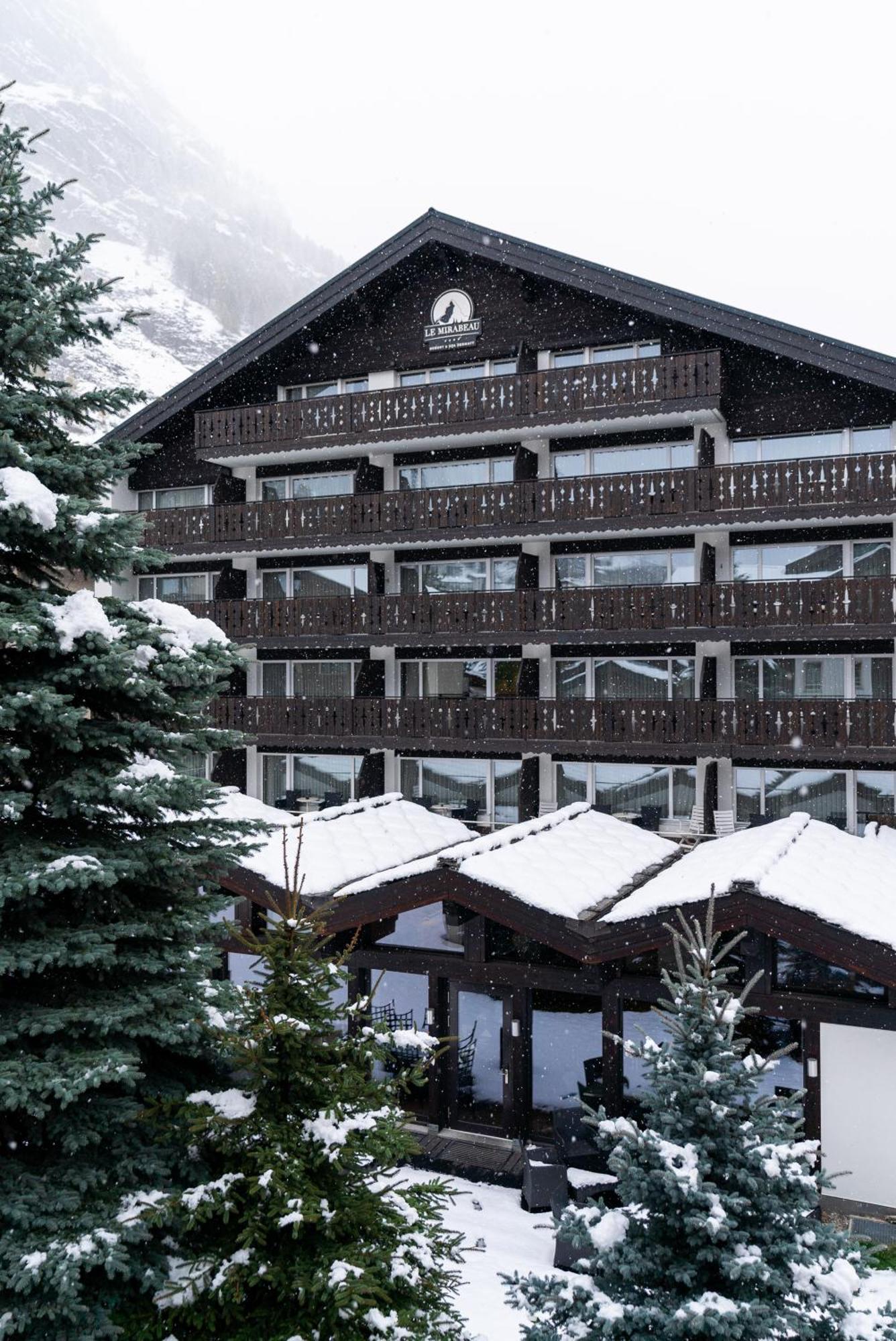 Le Mirabeau Resort & Spa Zermatt Exterior foto